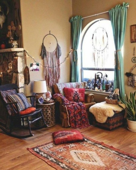 Стиль бохо шик в интерьере