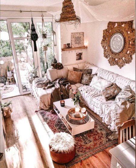 Стиль бохо шик в интерьере