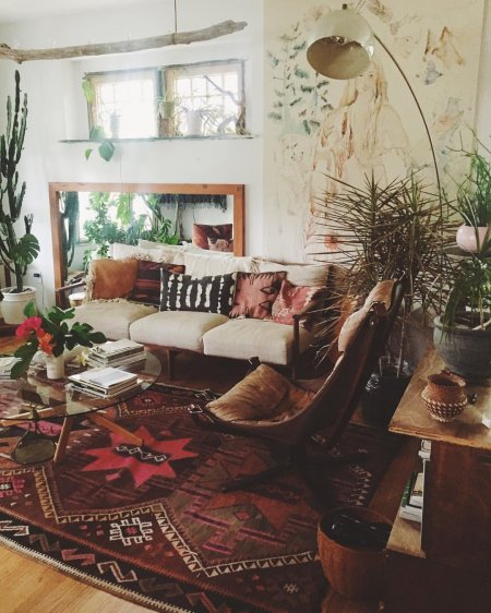 Стиль бохо в интерьере дома