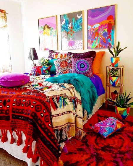 Стиль бохо шик в интерьере