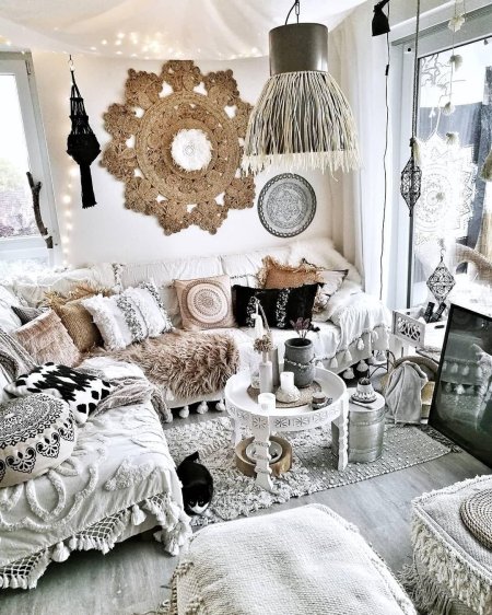 Бохо шик в интерьере