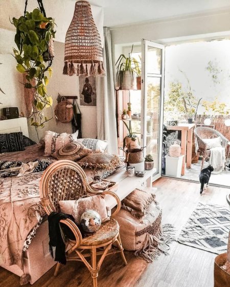 Стиль бохо шик в интерьере