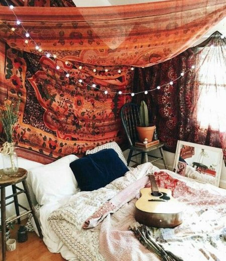 Цыганский стиль в интерьере