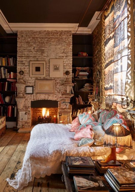 Интерьер в стиле богема буржуа