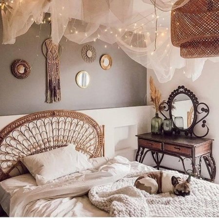 Стиль бохо в спальне