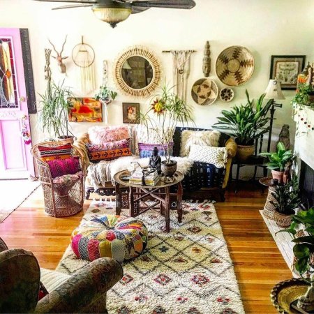 Стиль бохо шик в интерьере