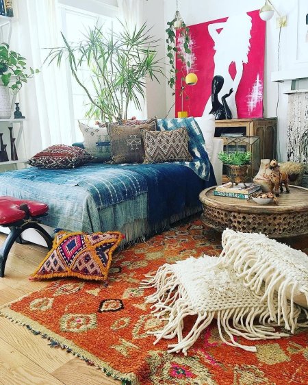 Стиль бохо шик в интерьере