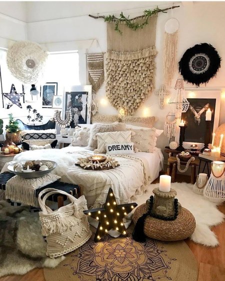 Стиль бохо шик в интерьере