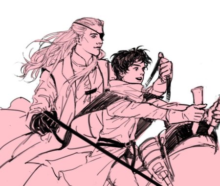 Властелин колец фродо и леголас