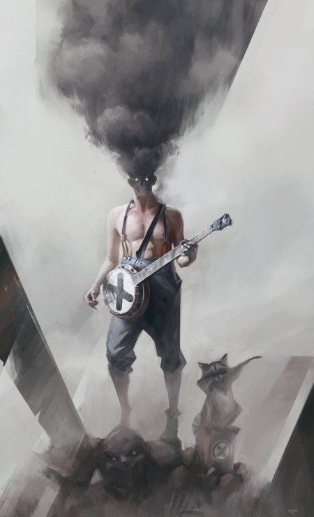 Музыкант арт