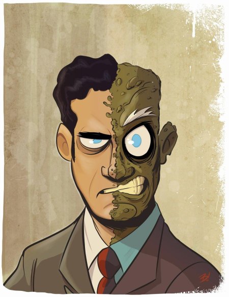 Харви дент двуликий