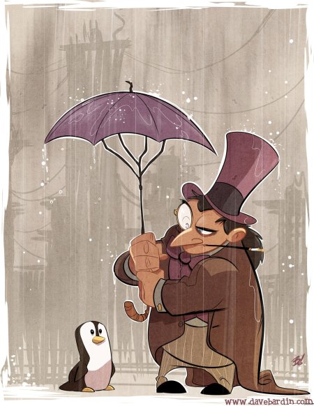 Пингвин готэм комикс