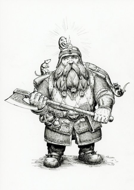 Гном из властелина колец