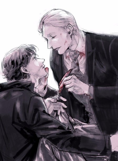 Уилл грэм и ганнибал лектор арт 18