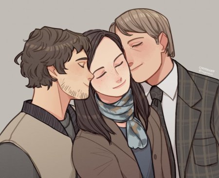 Ганнибал уилл ганнибал и эбигейл