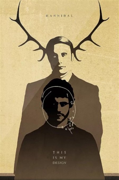 Ганнибал сериал постер