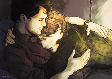 Джон ватсон и шерлок холмс арт