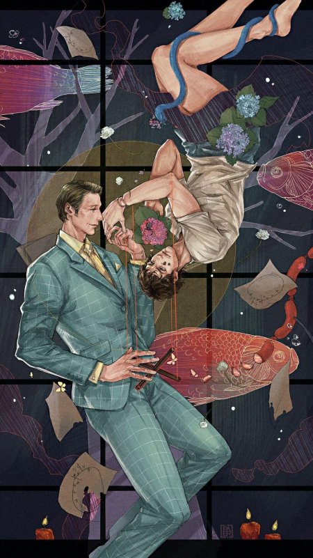 Уилл грэм и ганнибал арт