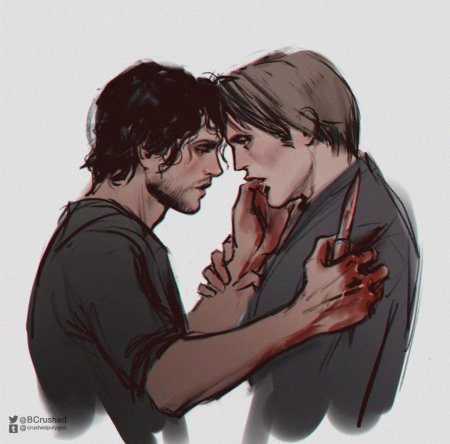 Уилл грэм и ганнибал лектор арт 18