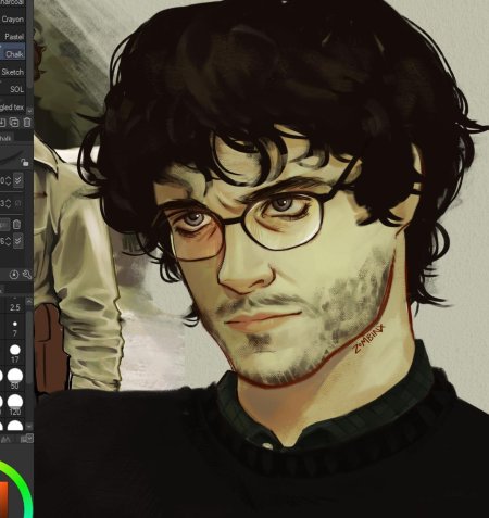 Портрет гарри поттера