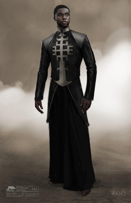 Черная пантера тчалла в костюме