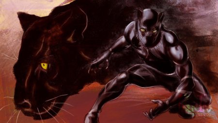 Черная пантера марвел