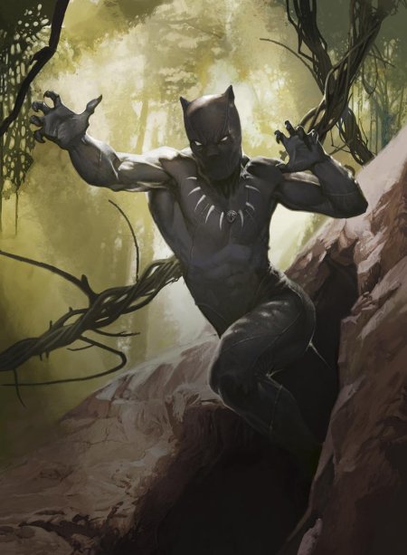 Чёрная пантера герой марвел