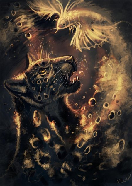 Пантера оборотень пардус