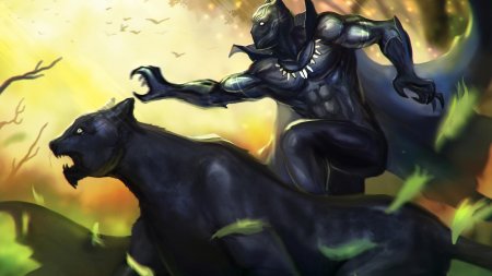 Черная пантера марвел