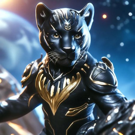 Чёрная пантера marvel