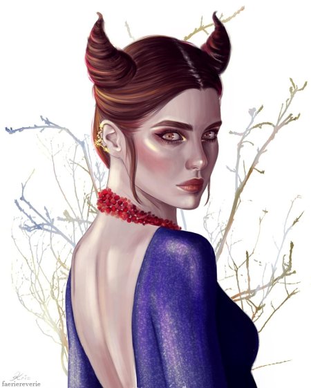 Малефисента портрет