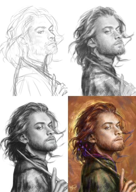 Портрет кили хоббит