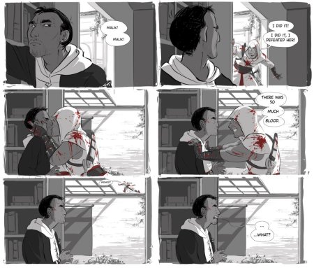 Комиксы ассасин крид альтаир