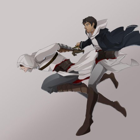 Ассасин крид альтаир и малик