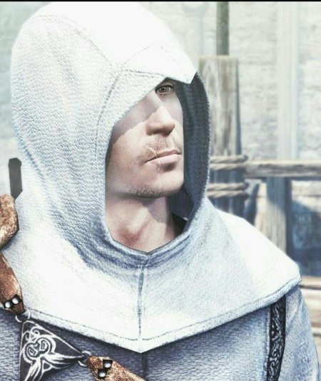 Альтаир ибн ла ахад лицо