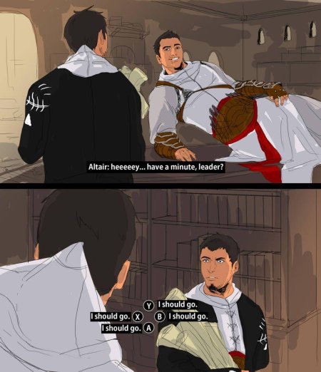 Ассасин крид альтаир и малик
