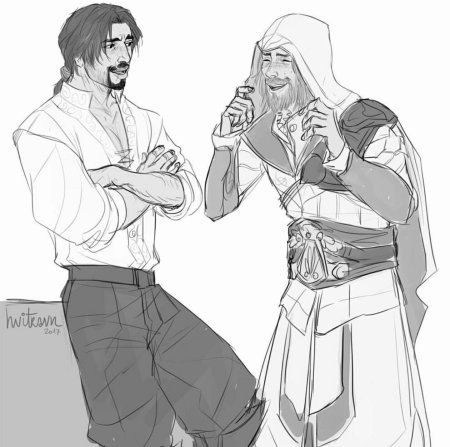 Эцио аудиторе и леонардо да винчи