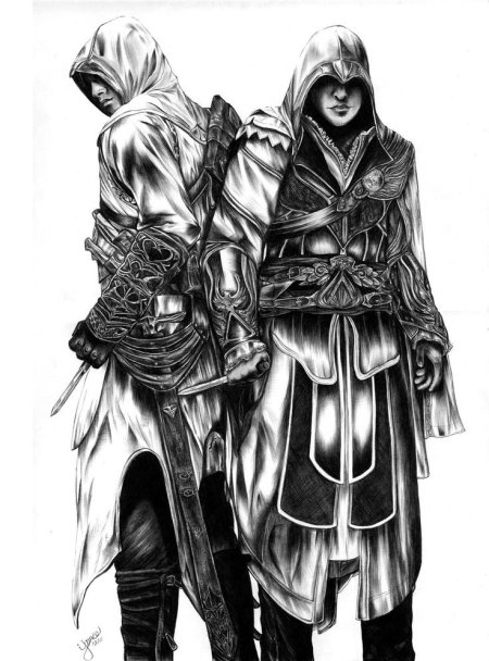 Альтаир и эцио