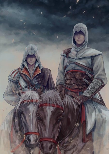 Ассасин крид альтаир и эцио