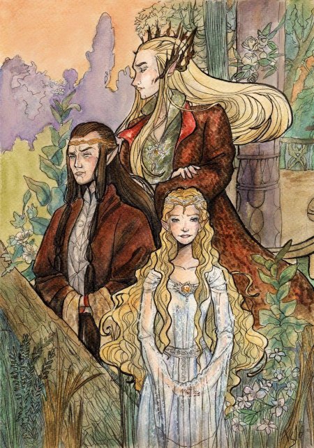 Трандуил галадриэль и элронд