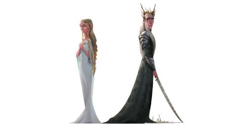 Трандуил галадриэль леголас