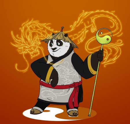 Воин дракона кунг фу панда 3