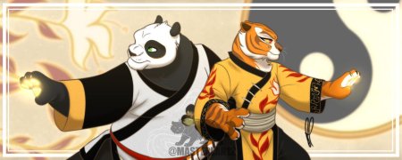 Кунг фу панда тигрица