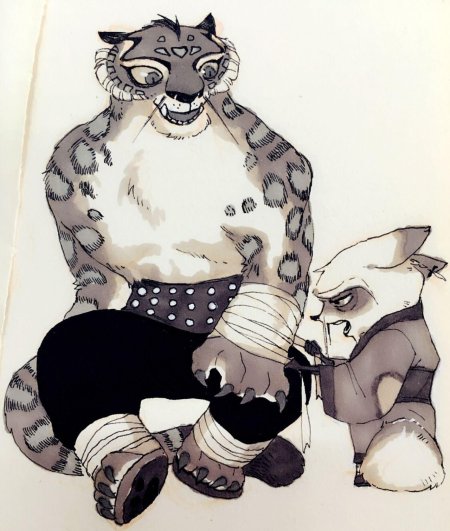 Кунг фу панда тай лунг