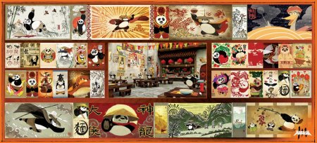 Кунг фу панда лапшичная