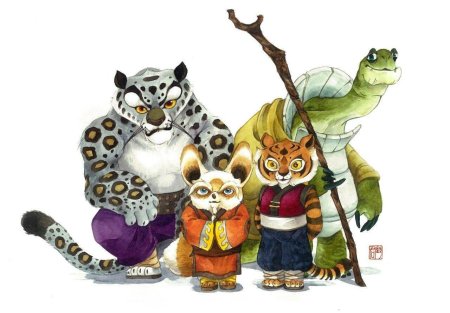 Кунг фу панда тай лунг