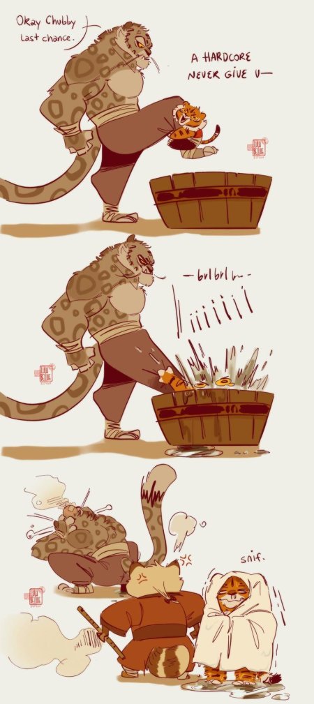 Кунг фу панда тай лунг