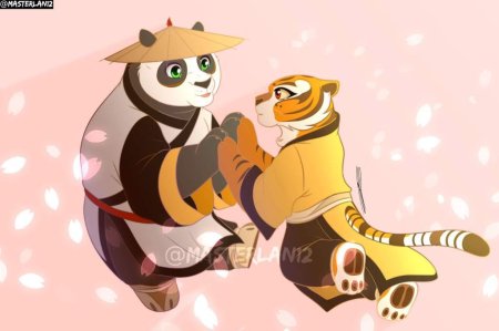 Кунг фу панда тигрица