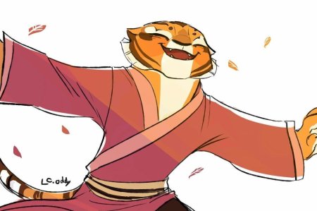 Кунг фу панда тигрица