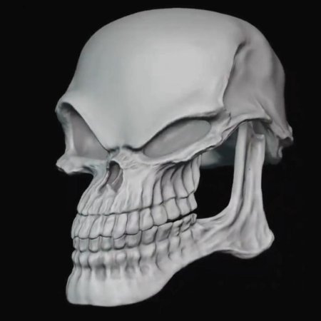 Улыбающийся череп